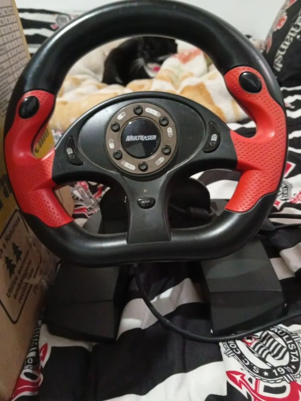 Volante Gamer GT Shift Multilaser