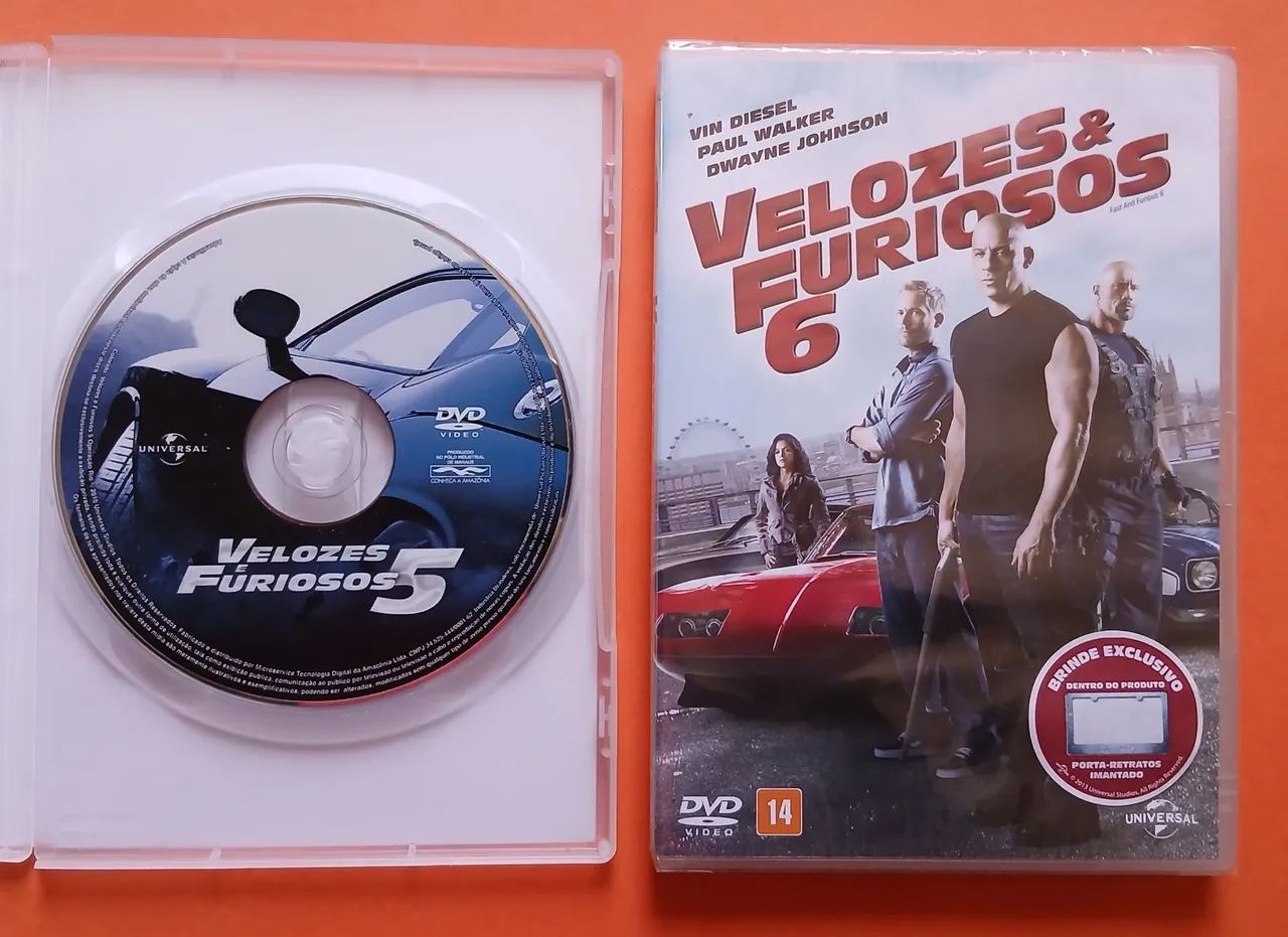Dvd Coleção Velozes e Furiosos 1 à 8 - Foto 5