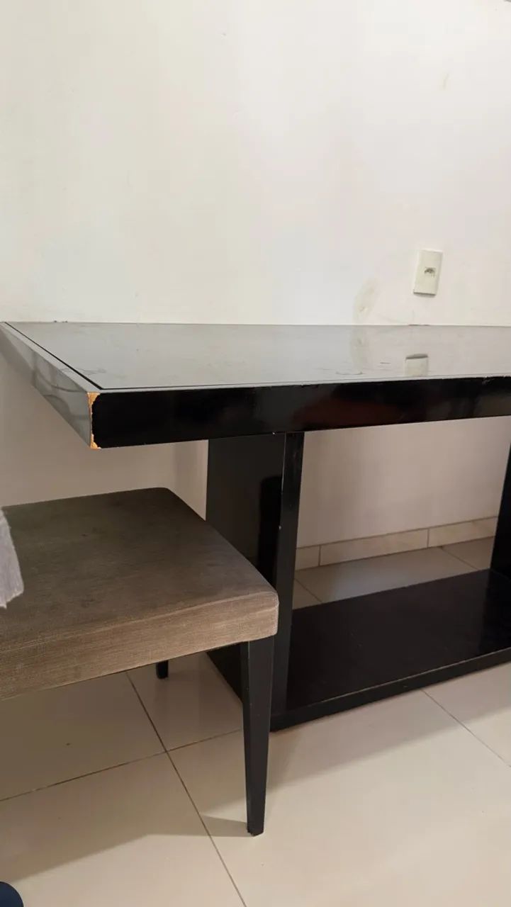 MESA GRANDE COM 4 CADEIRAS  - Foto 3