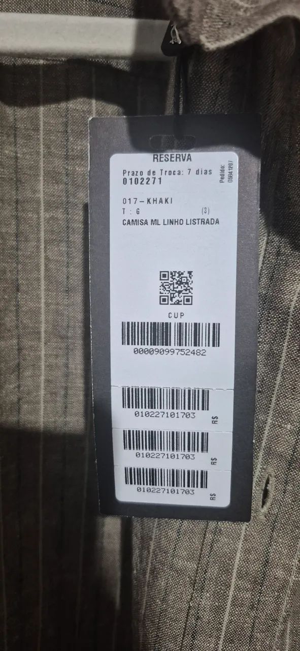 Camisa de linho Reserva - Foto 3