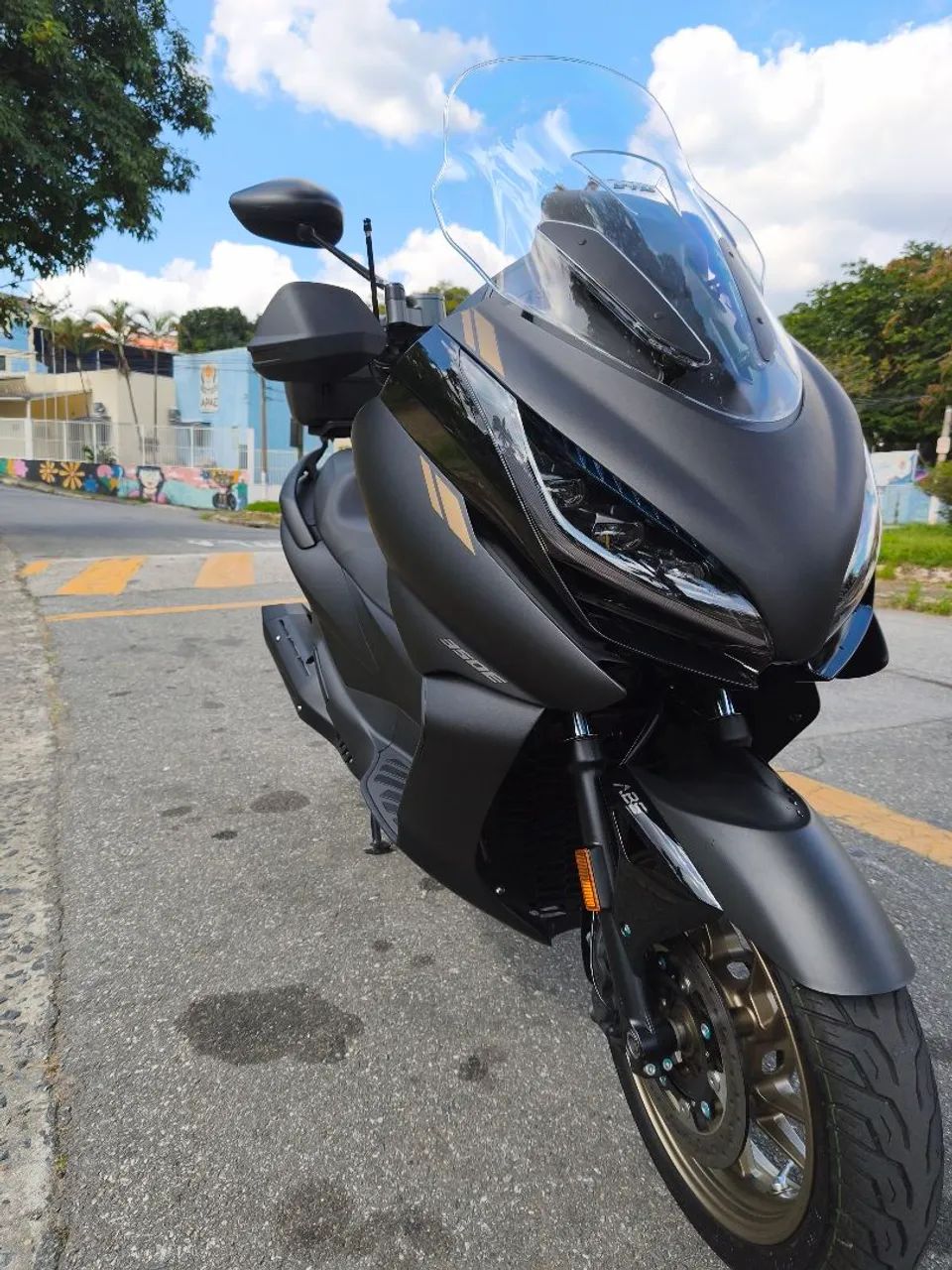 Zontes 350E Impecável com 5400km - Foto 2