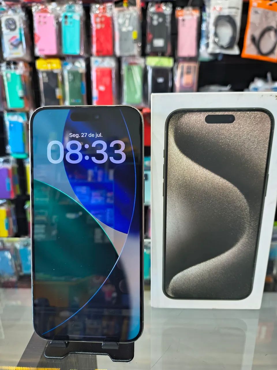iPhone 15 Pró Max 256GB Titanium