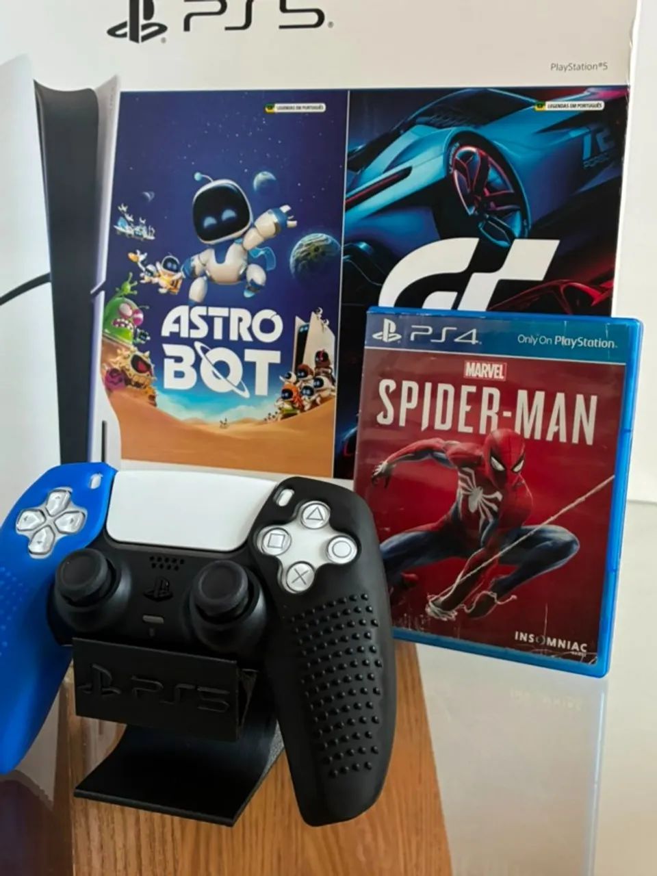 PS5 SLIM COM LEITOR DE DISCO - Foto 4