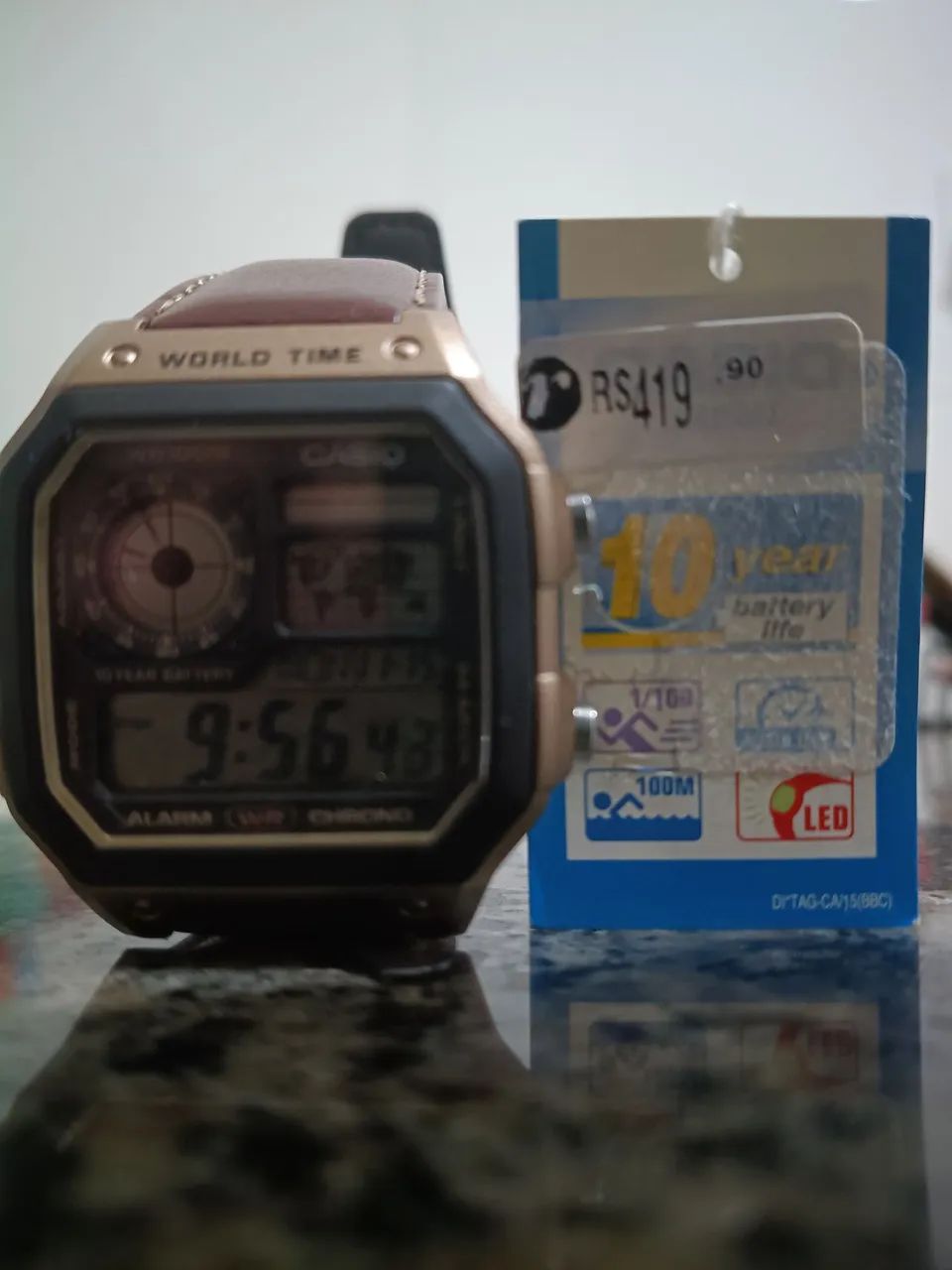 Relógio casio top