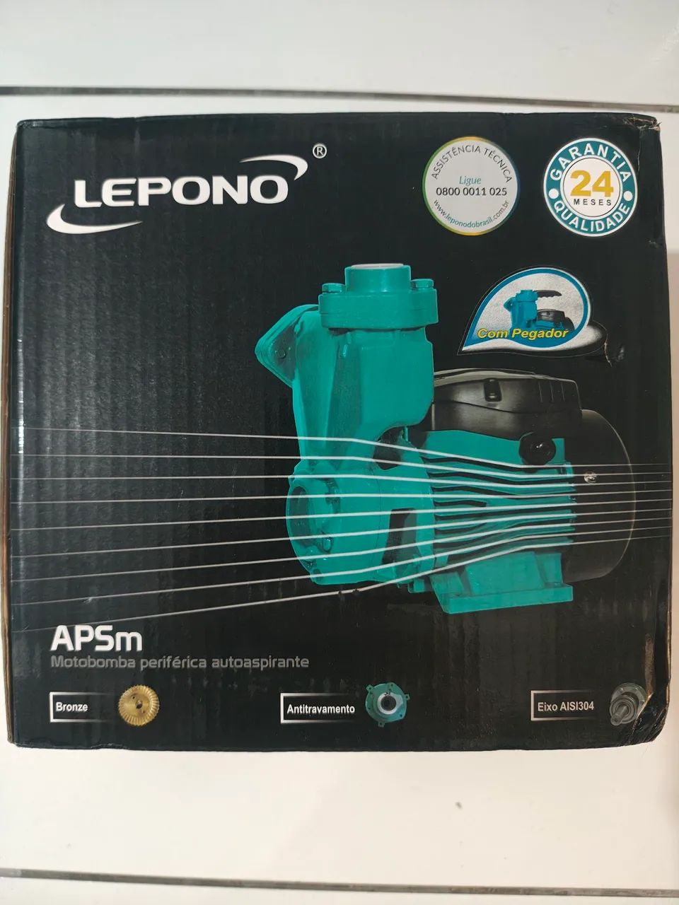 Motobomba periférica autoaspirante APSm37l