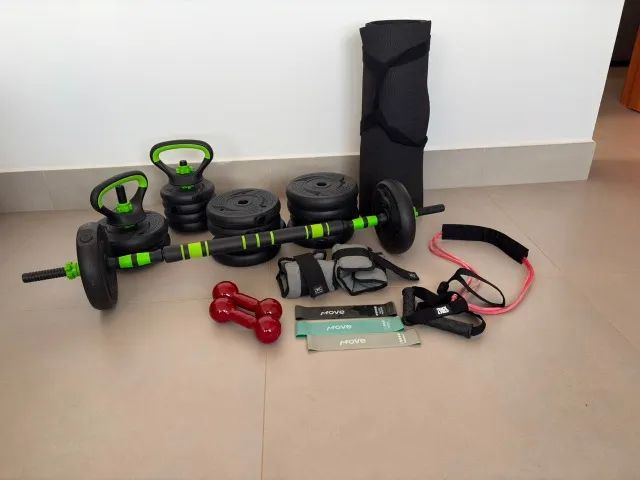 Kit musculação da MOVEMENT - novo -