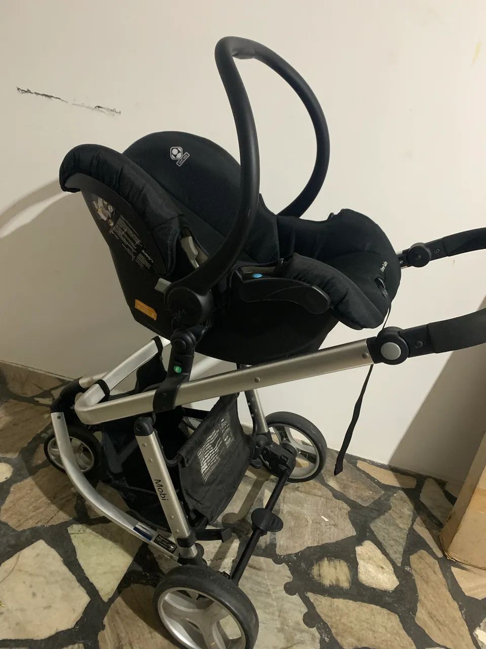 Carrinho de bebê Safety Mobi 3 rodas - Foto 5