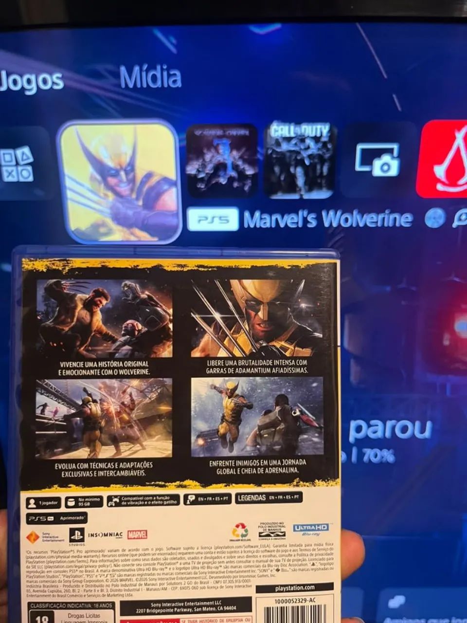 WOLVERINE PS5 CD - Foto 2