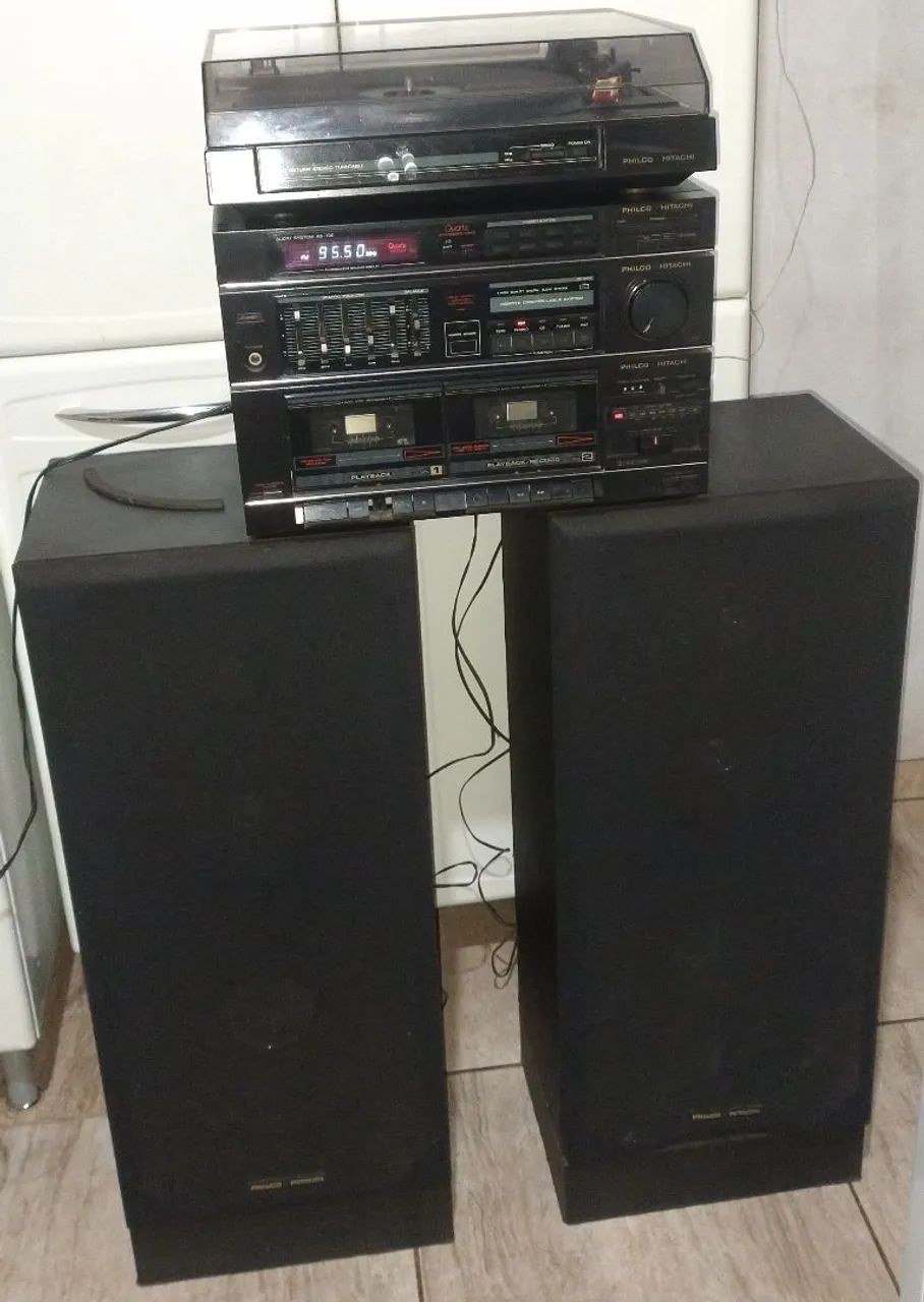 Aparelho de Som Philco Hitachi AS 700