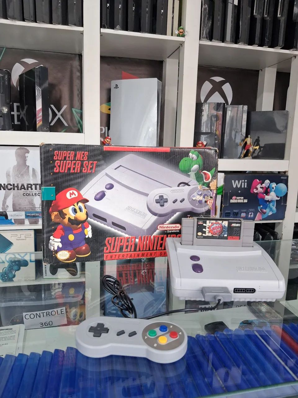 Snes + TV aceitamos games 
