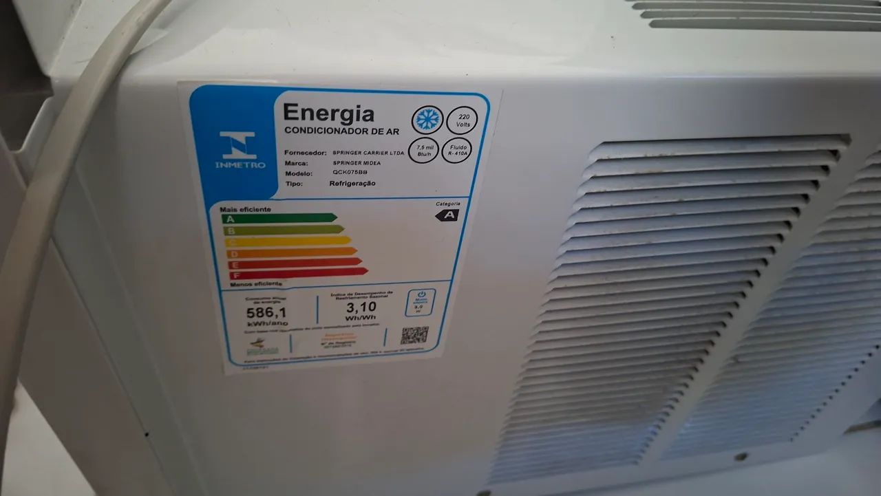 Ar condicionado 7500 btus - Foto 3
