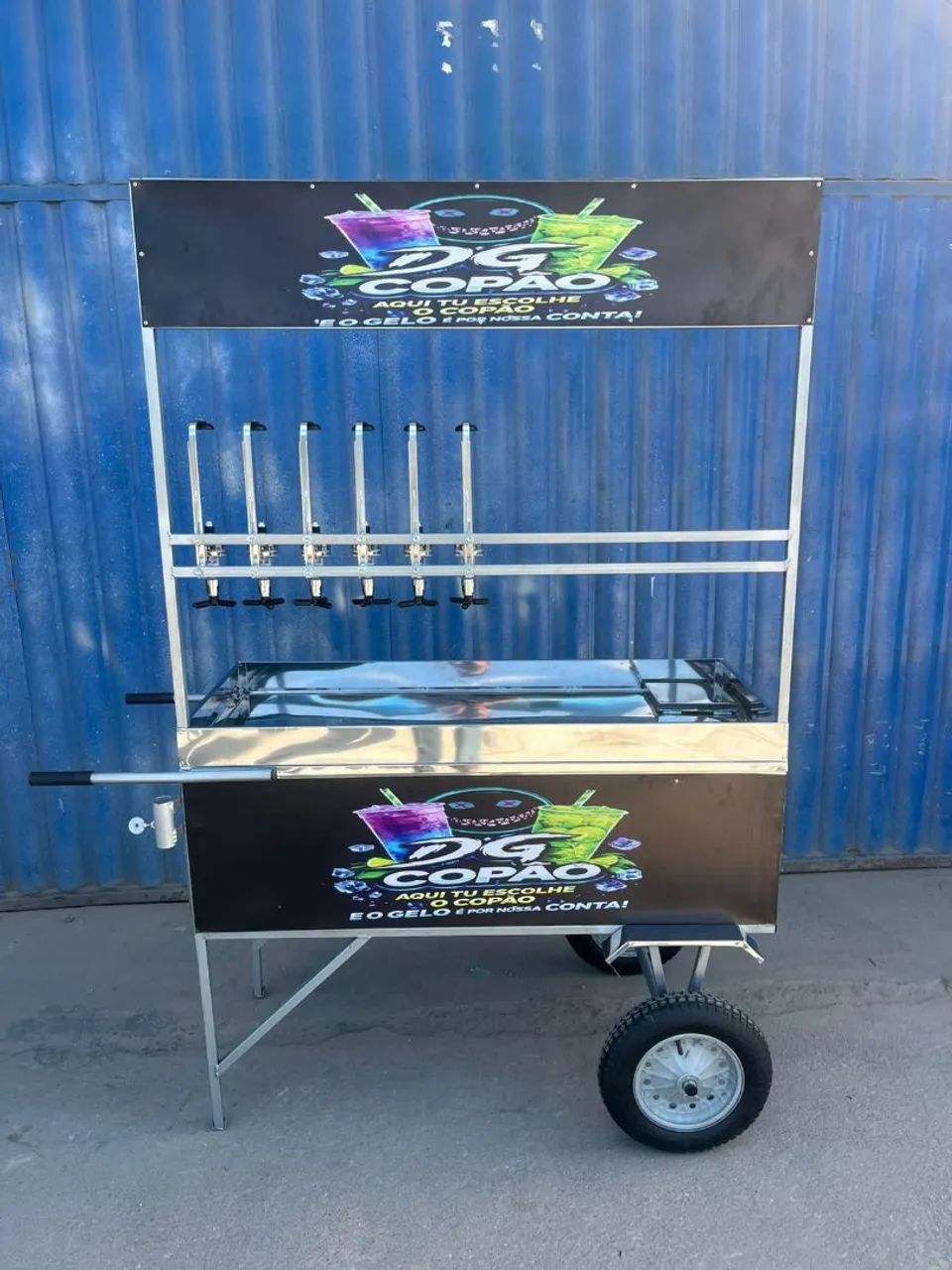 Carrinhos de lanches inox diversos modelos para vários segmentos em até 10x sem juros  - Foto 3