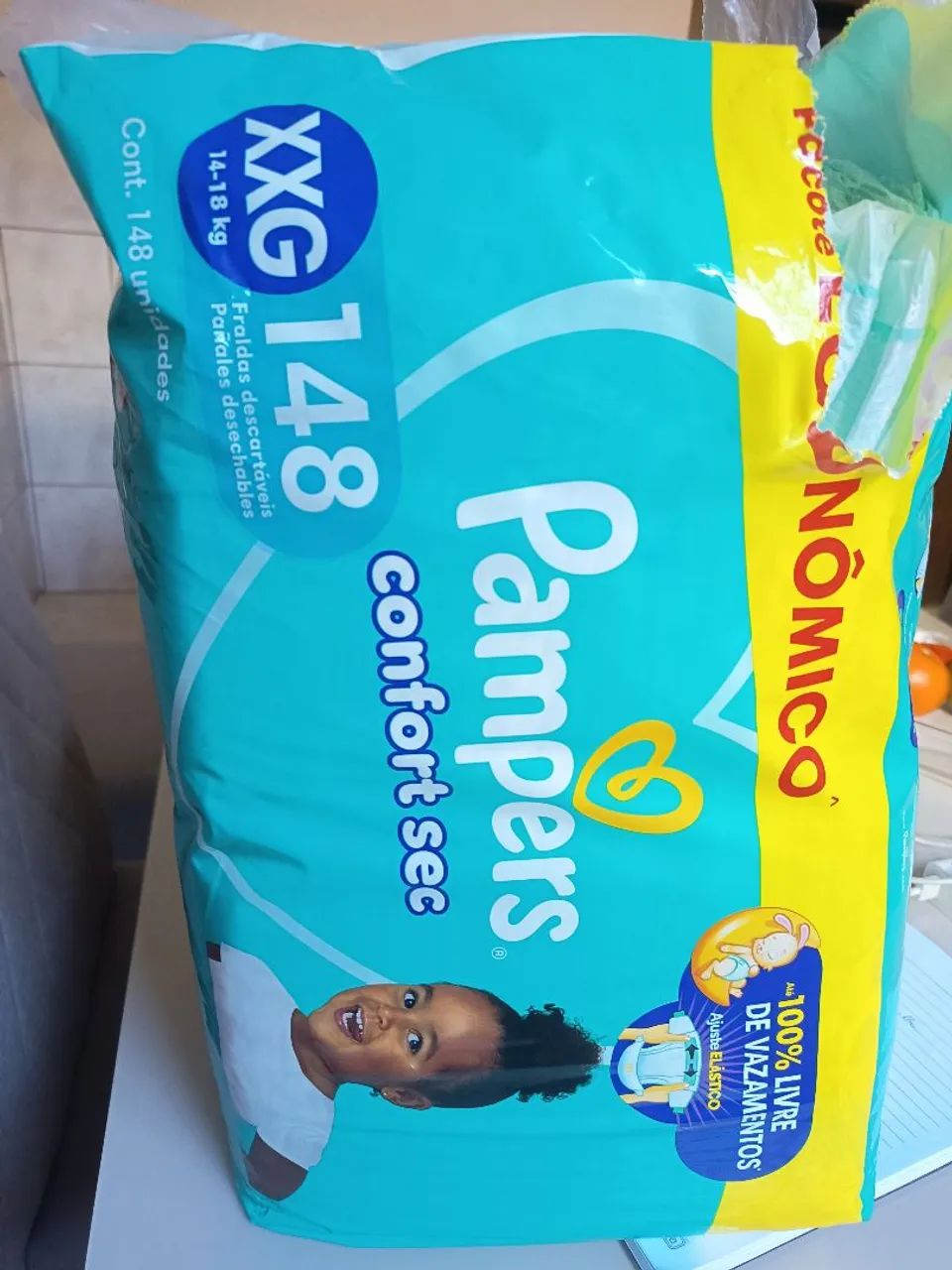 Fralda Pampers XXG  - Foto 2