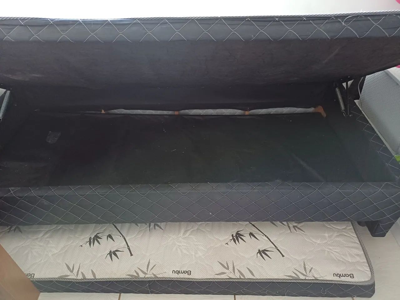 Cama solteiro box com baú/cama auxiliar  - Foto 3