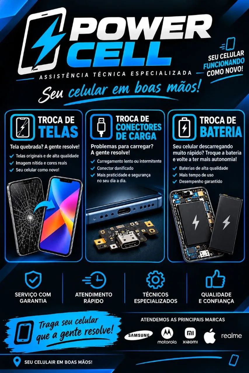 Manutenção de celulares 