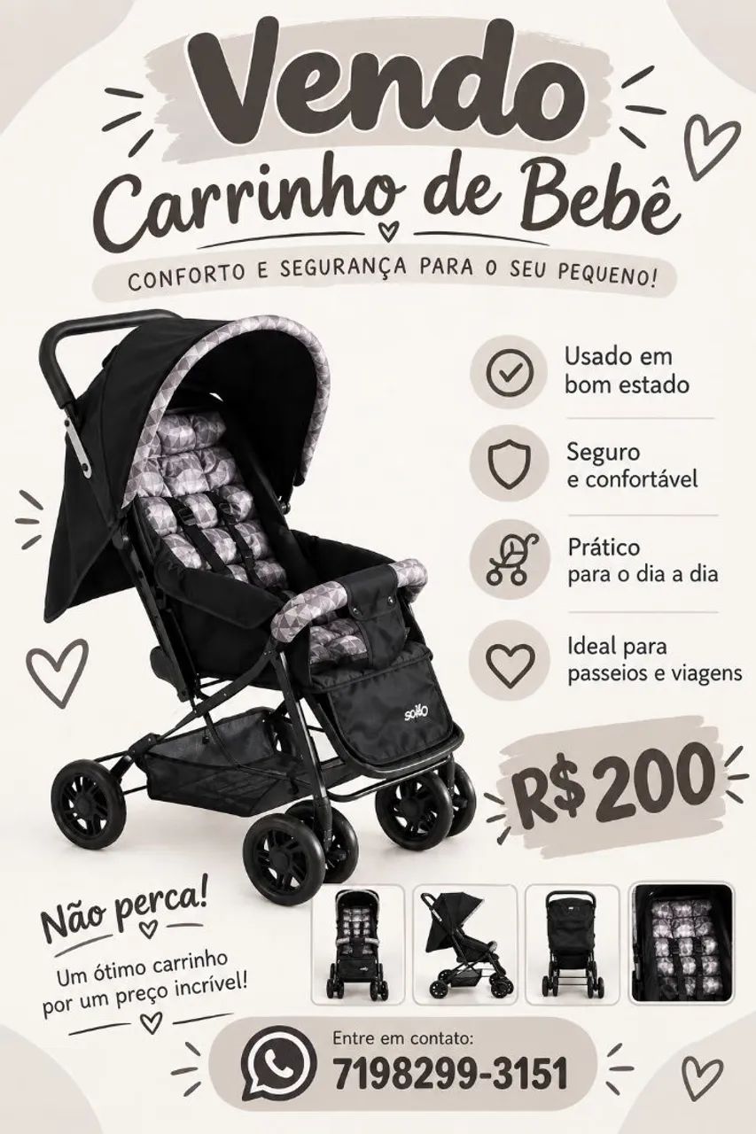 Carrinho de bebê 