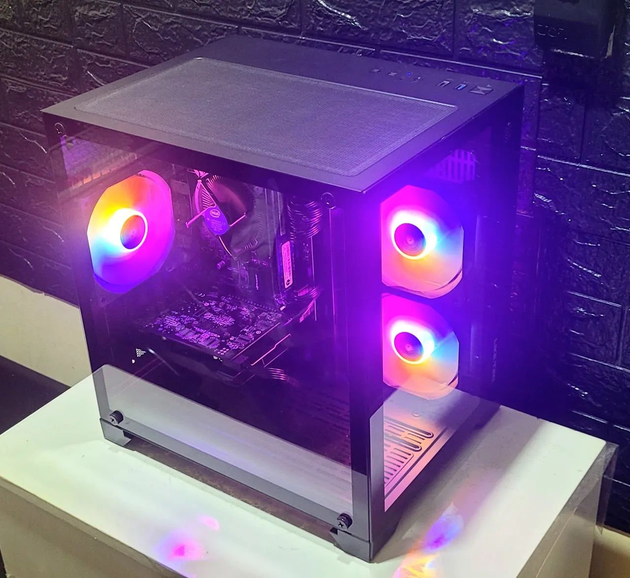 PC I5 GABINETE AQUÁRIO GPU NVIDIA  - Foto 3