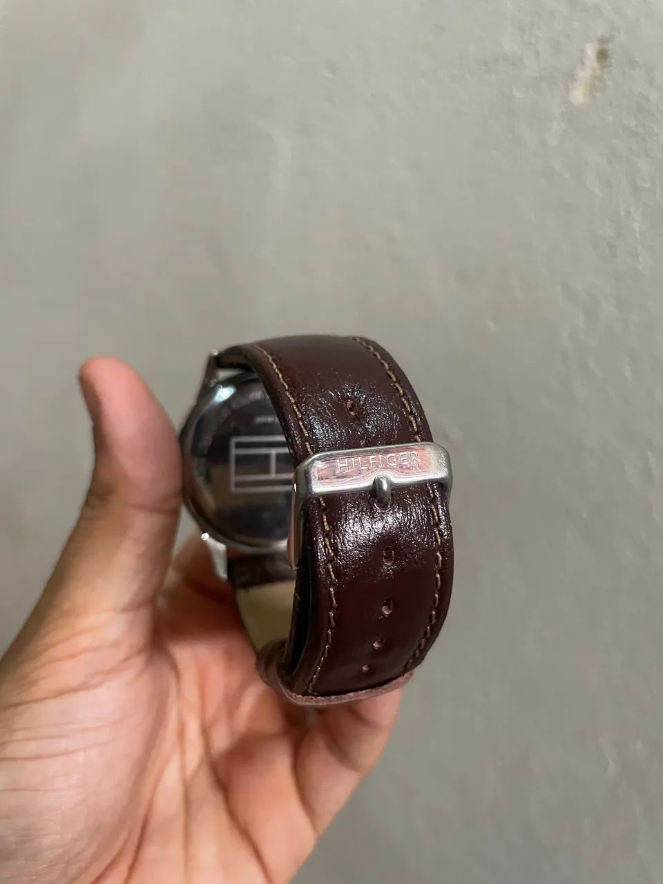 relógio Hilfiger cromado - Foto 3