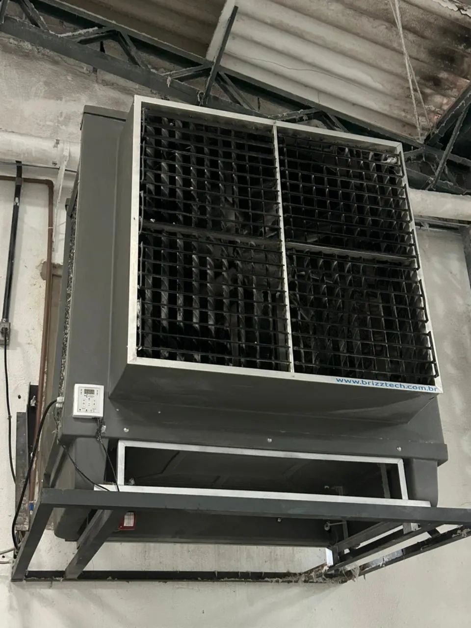 CLIMATIZADOR INDUSTRIAL EVAPORATIVO BRIZZ LITE 60 ABS - Foto 2