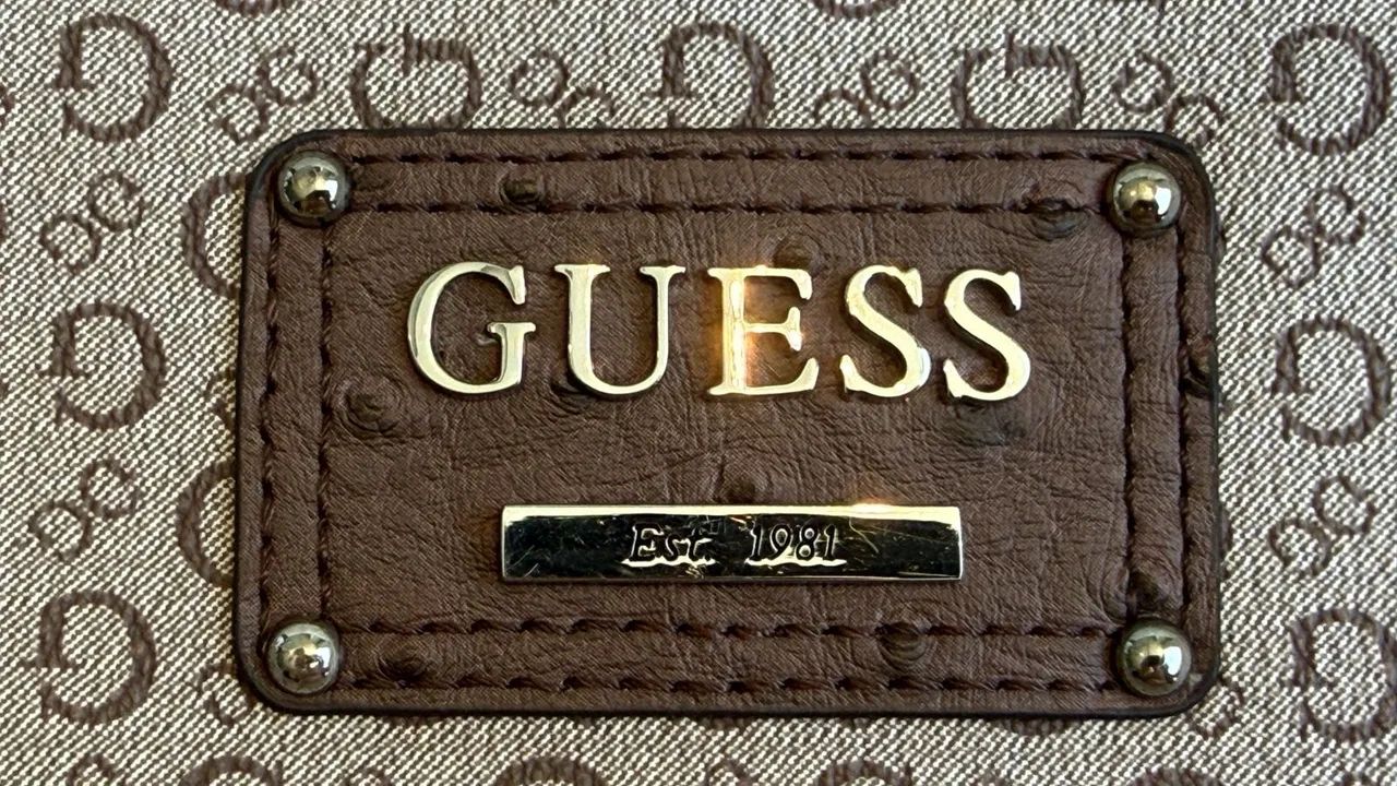 Bolsa Transversal Guess Original - Marrom - Foto 2
