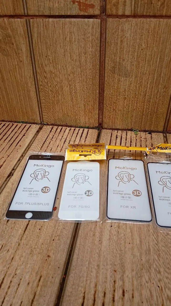 PELÍCULAS DE VIDRO PARA IPHONE 7 ATÉ 13 PRO 