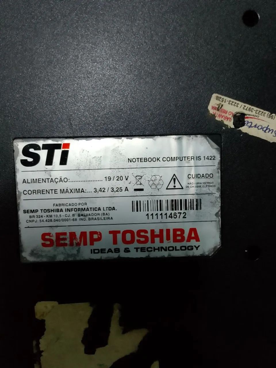 vendo um notebook em perfeito estado 
