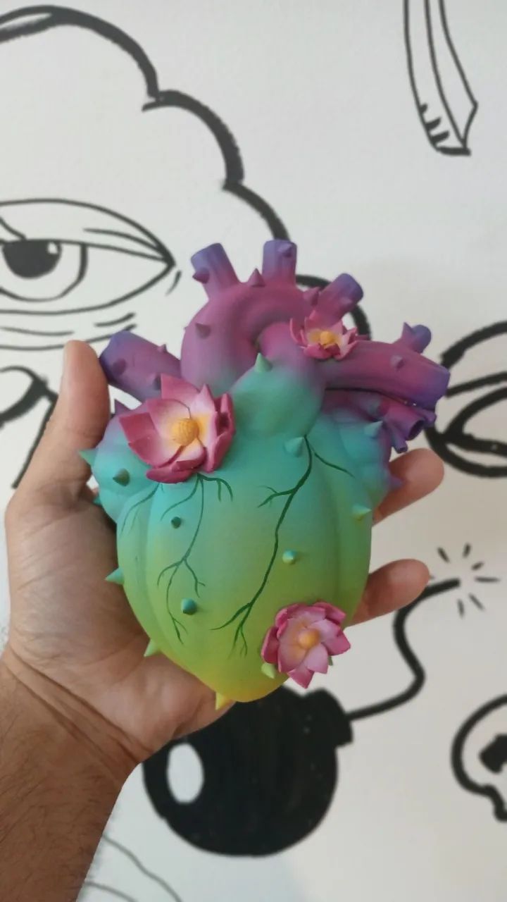 Coração Cacto - Foto 2