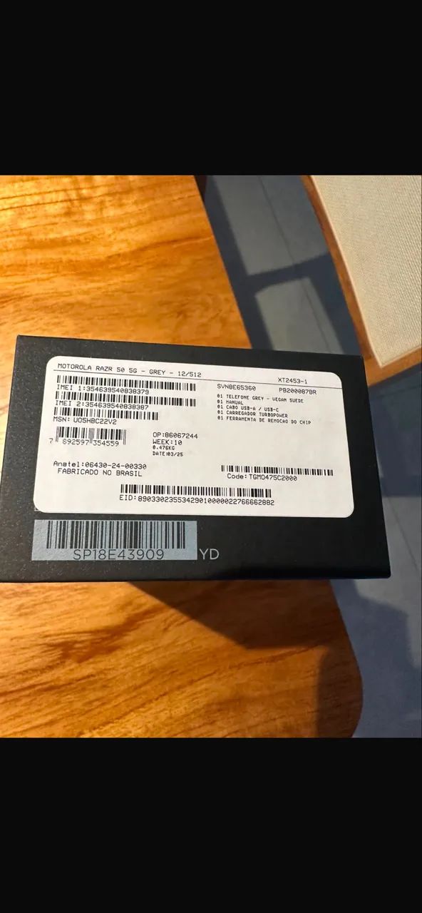 CELULAR MOTOROLA RAZR 50 5G 12/512 - Foto 4