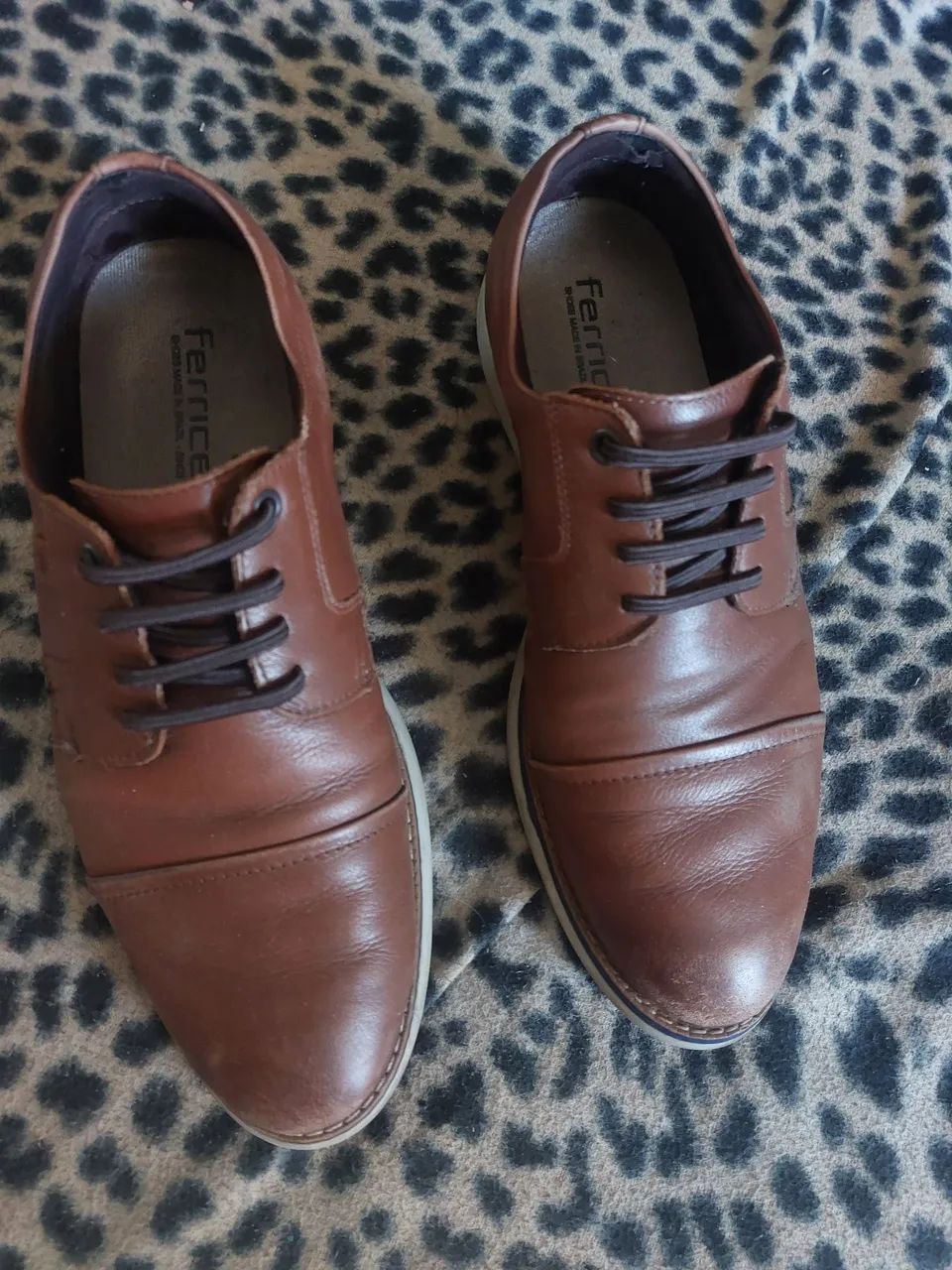Sapato Marrom Oxford n° 39 - Foto 3