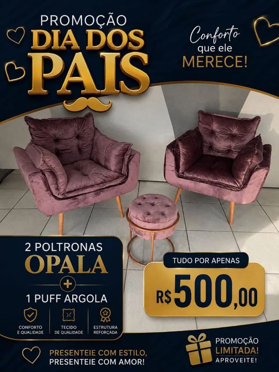 Kit opala flocos