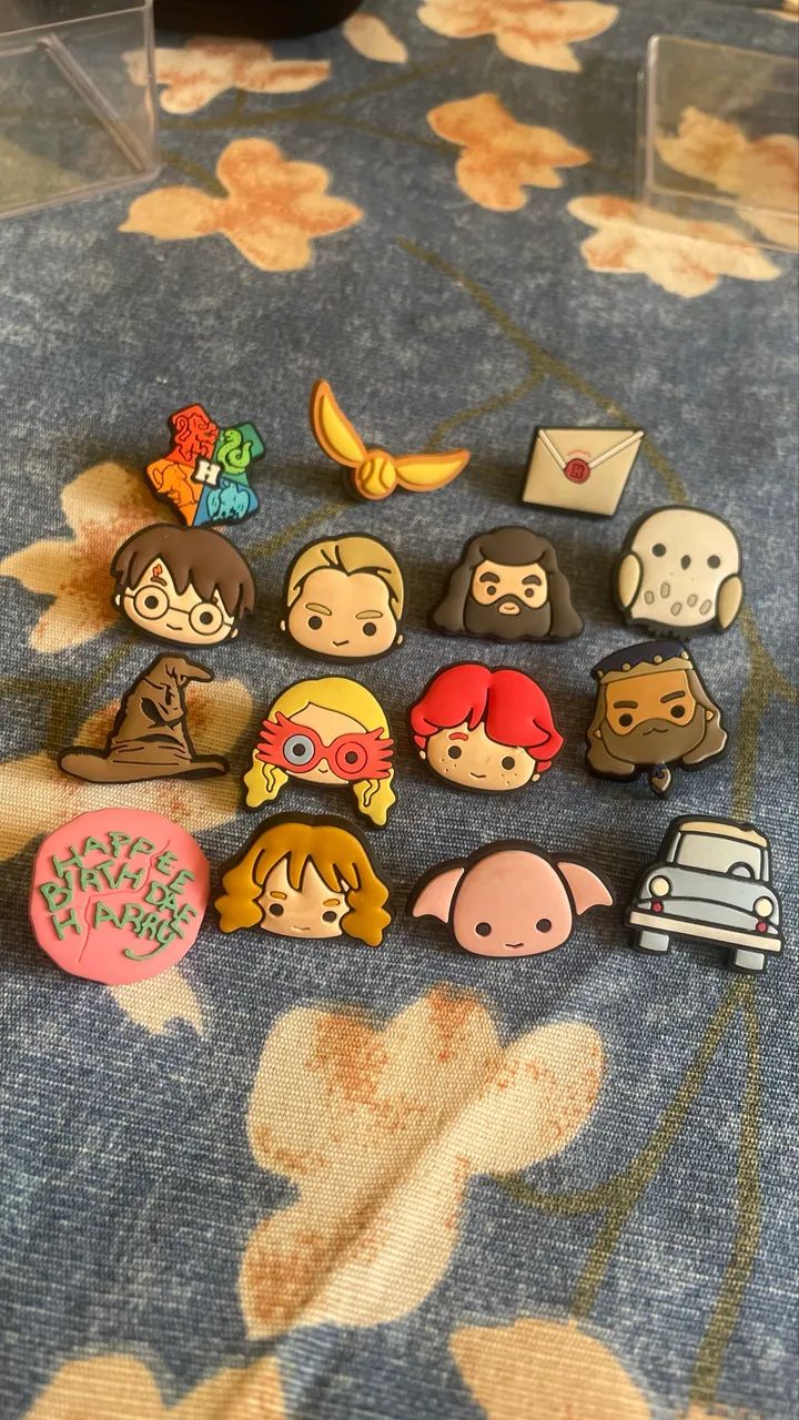 Coleção completa pin Harry potter cacau show - Foto 2