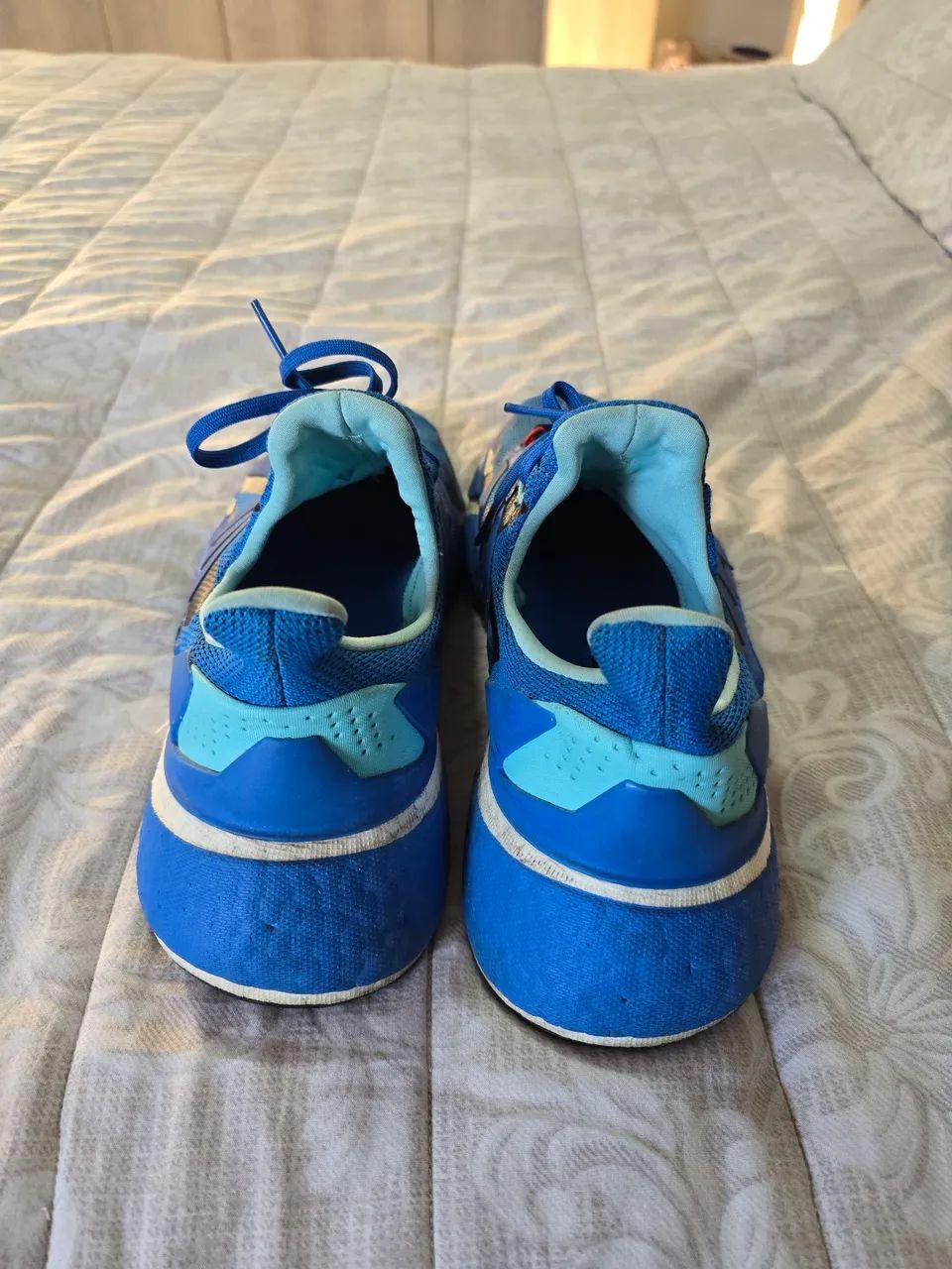 Tenis Adidas Boost Masculino Azul 41 - Calçados Esportivos