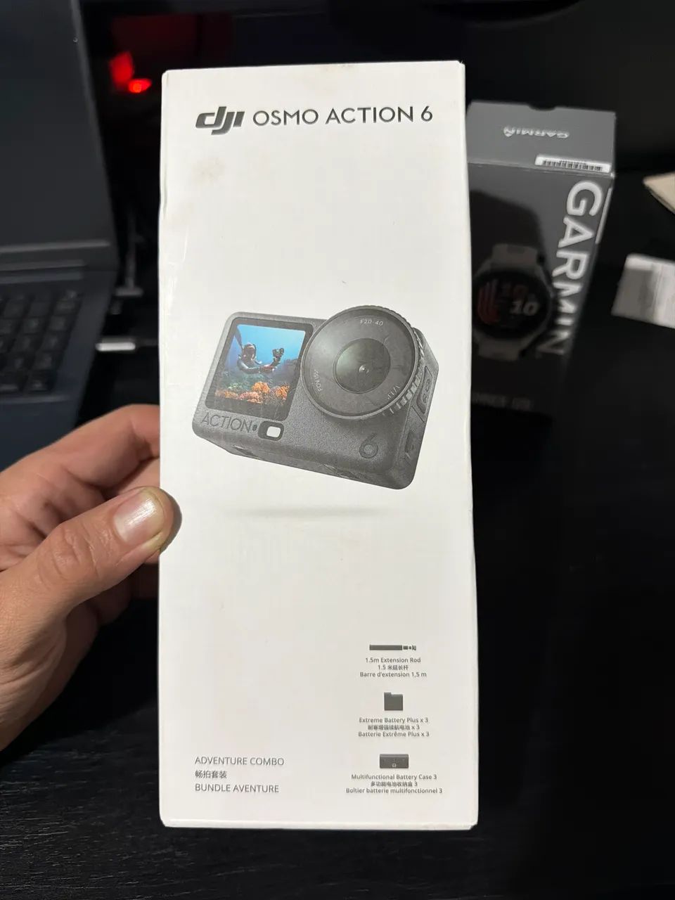 Câmera DJI Osmo Action 6 Combo Adventure 