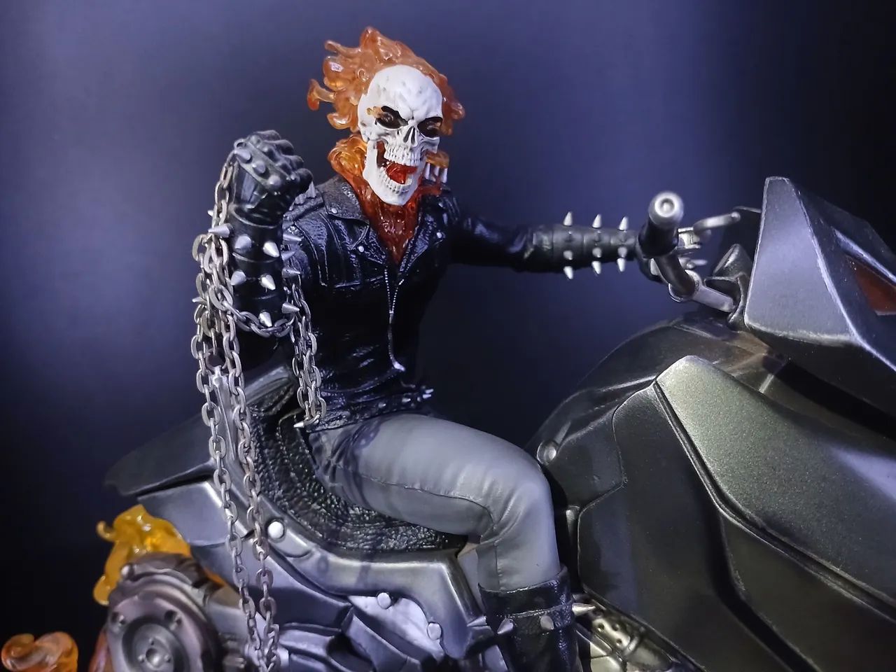 Ghost rider 1/10 iron studios  - Foto 5