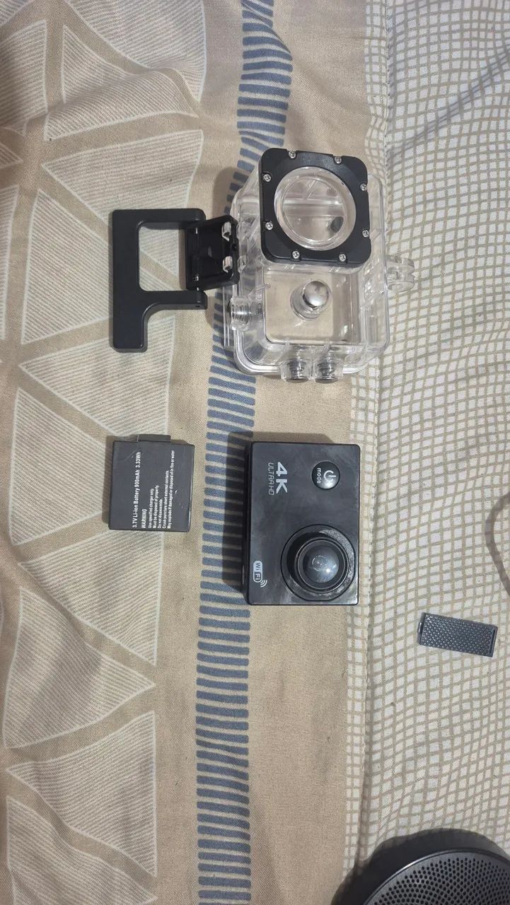 Câmera 4k para moto