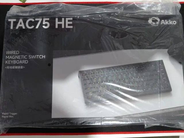 Teclado Akko TAC75 HE Switch Magnético e Rapid Trigger Novo - Foto 3
