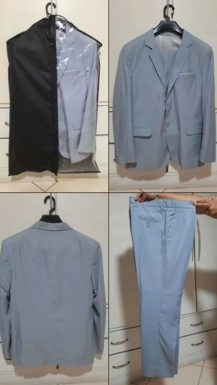 Terno Cinza-Gelo da Terno.com (original) - Foto 2