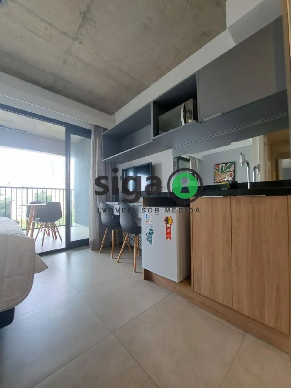 STUDIO MOBILIADO E DECORADO NA BELA VISTA - Foto 5