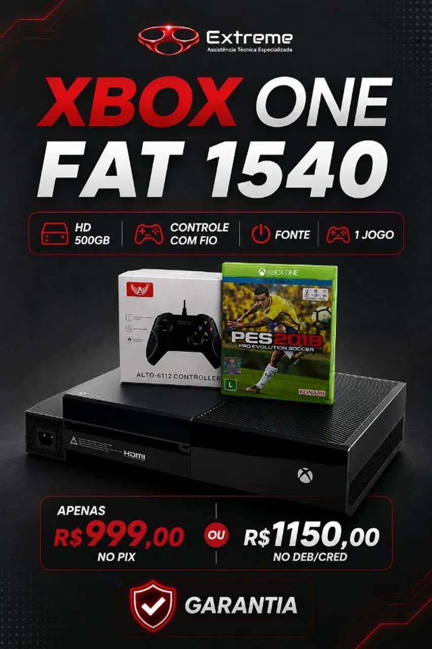 Xbox one com Garantia