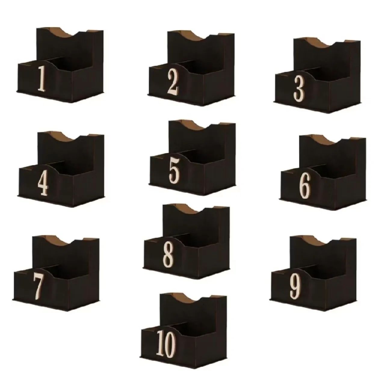 Porta guardanapo MDF - kit com 10