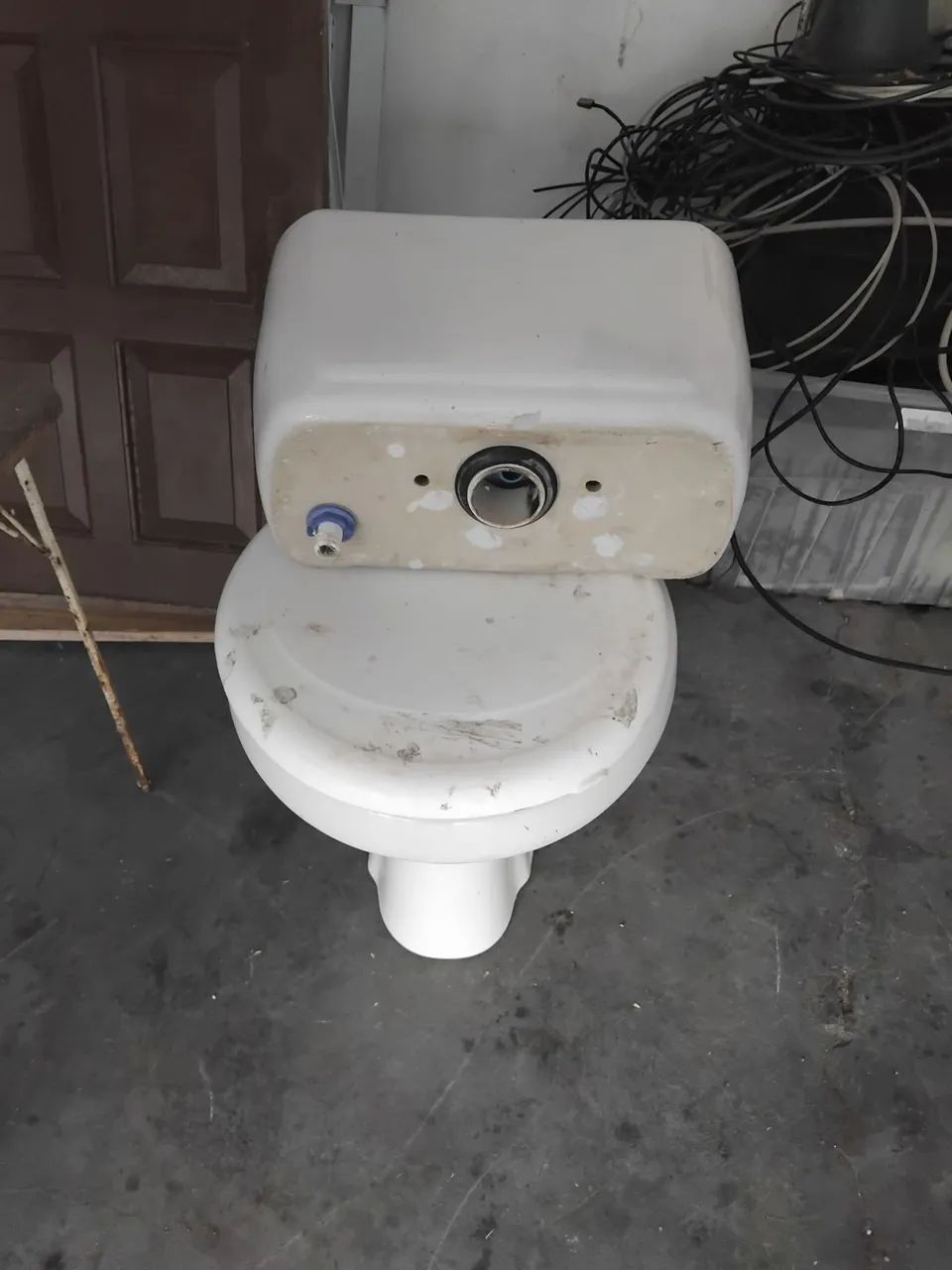 Vaso sanitário com caixa acoplada 