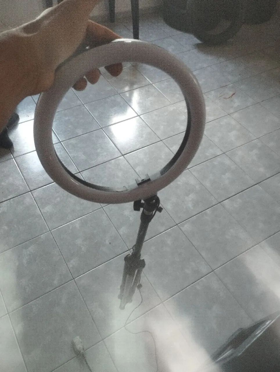 Iluminação para selfie