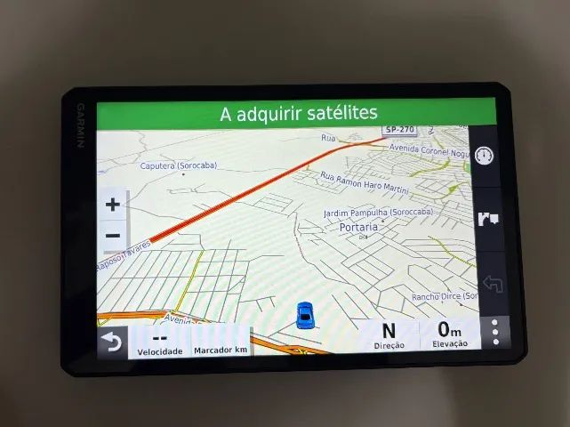 GPS Garmin DEZL para caminhão e carro tela gigante 10 polegadas 
