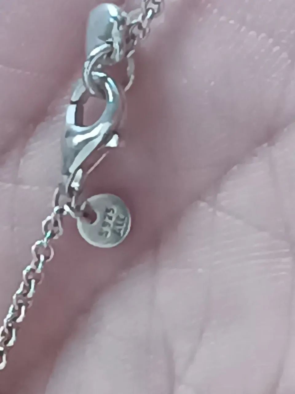 Colar de prata da Pandora original 