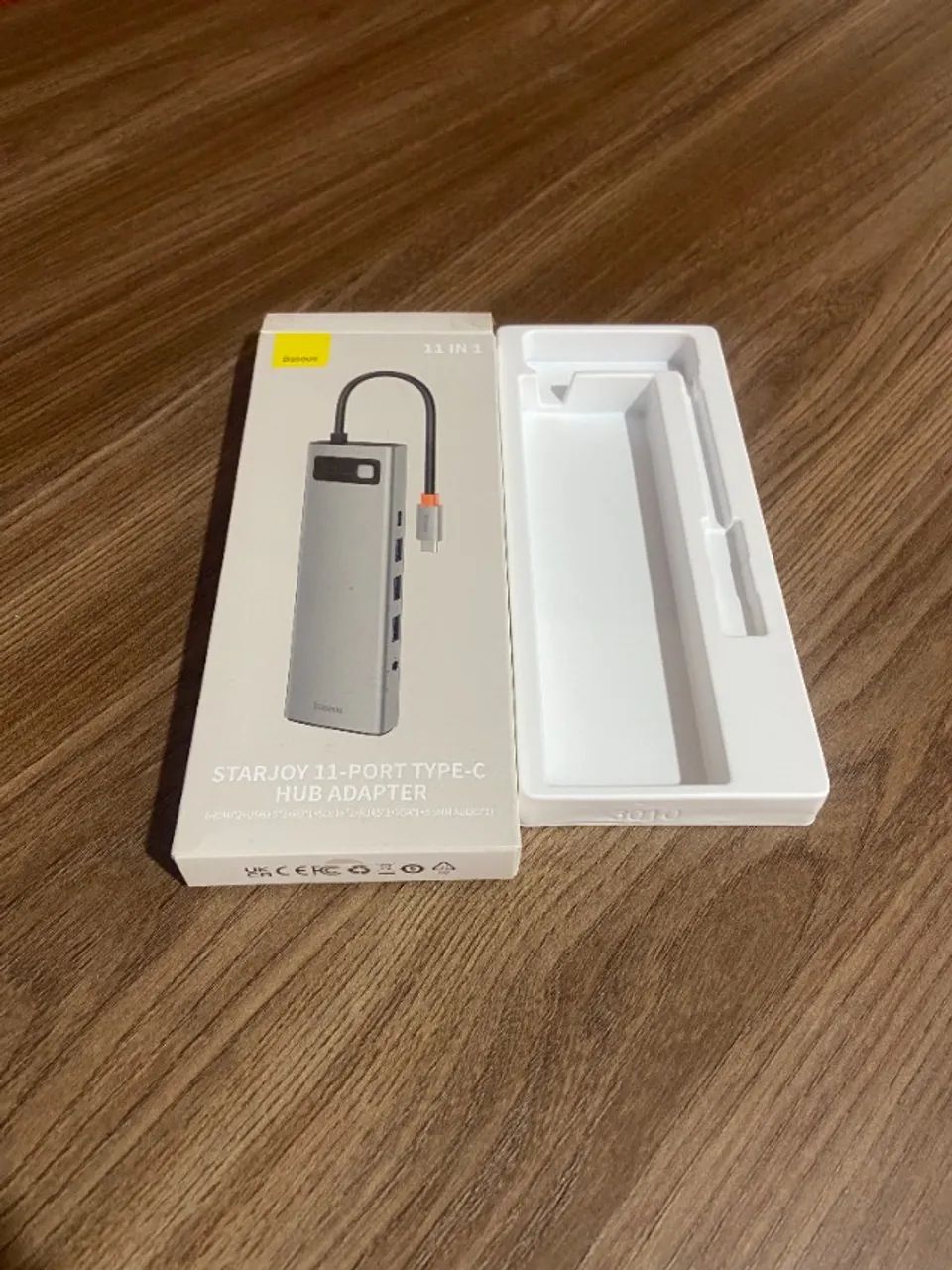 Hub Baseus 11 em 1 - 2 Hdmi - VGA USB  - Foto 3