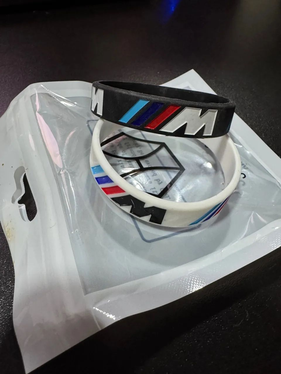 Pulseira silicone BMW M Competition Performance 17cm - Foto 2