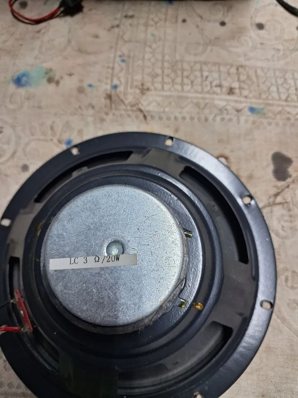 autofalante. 8 polegadas. 3 ohms  .30 w .funcionando  - Foto 2