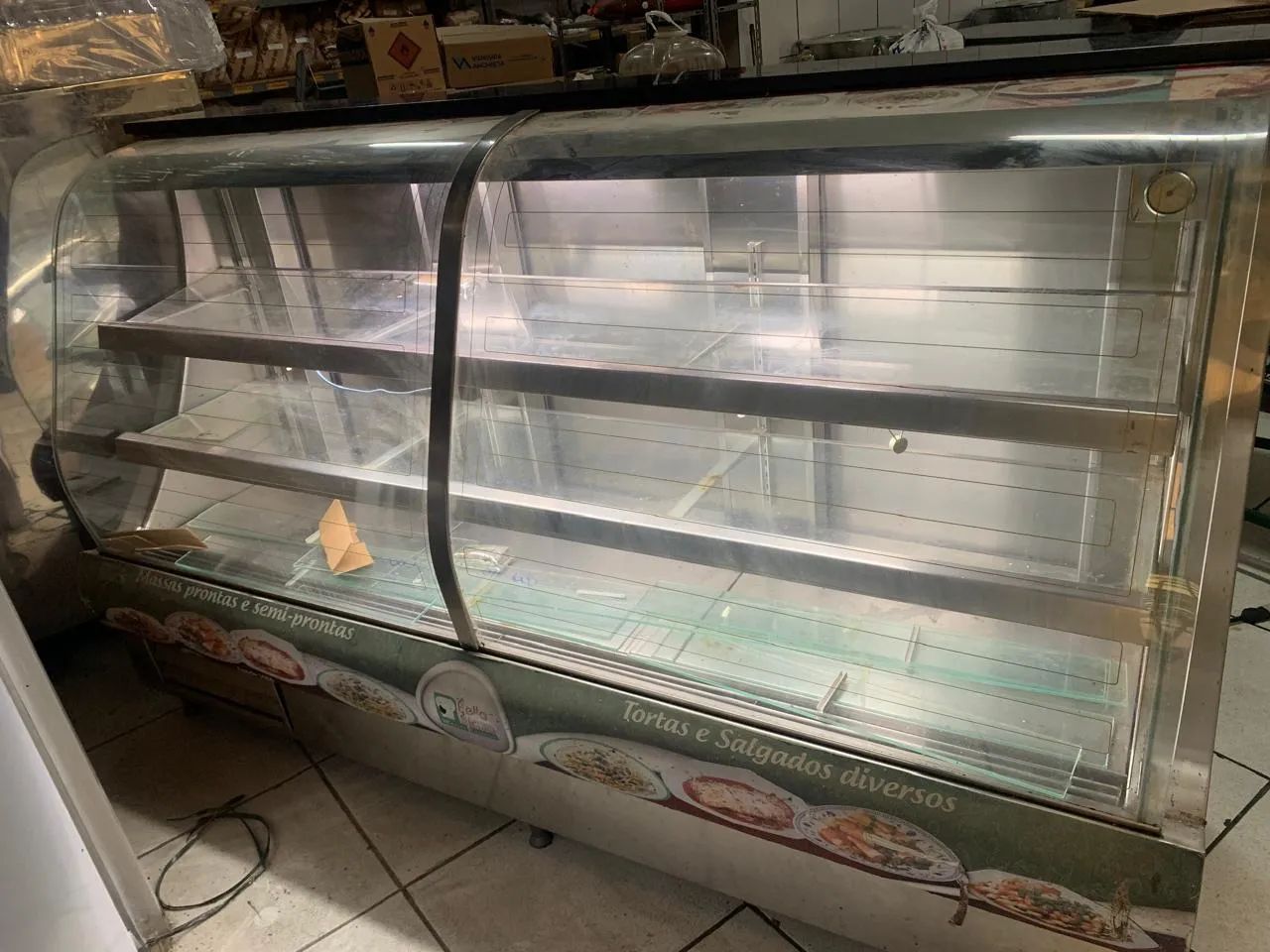 Balcão refrigerado inox 