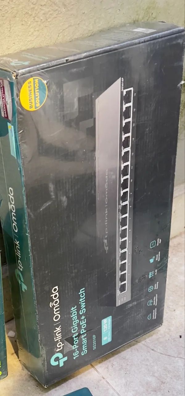 Switch Smart+PoE 16 - Portas Gigabit Tp-Link Omada - Foto 2