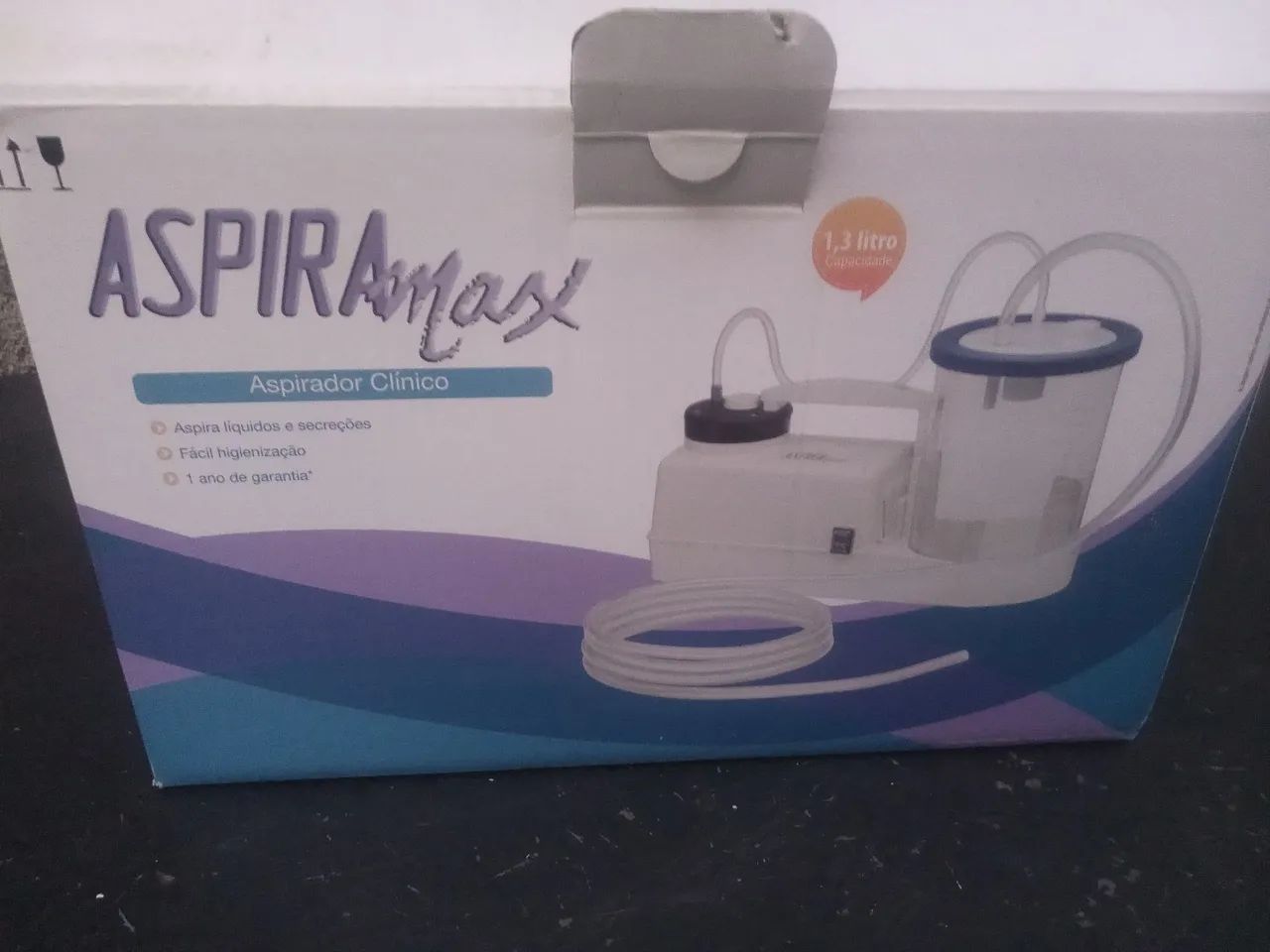 Aspirador Clínico Aspiramax 1,3L - Semi Novo - Usado Apenas 4 Vezes - Foto 6
